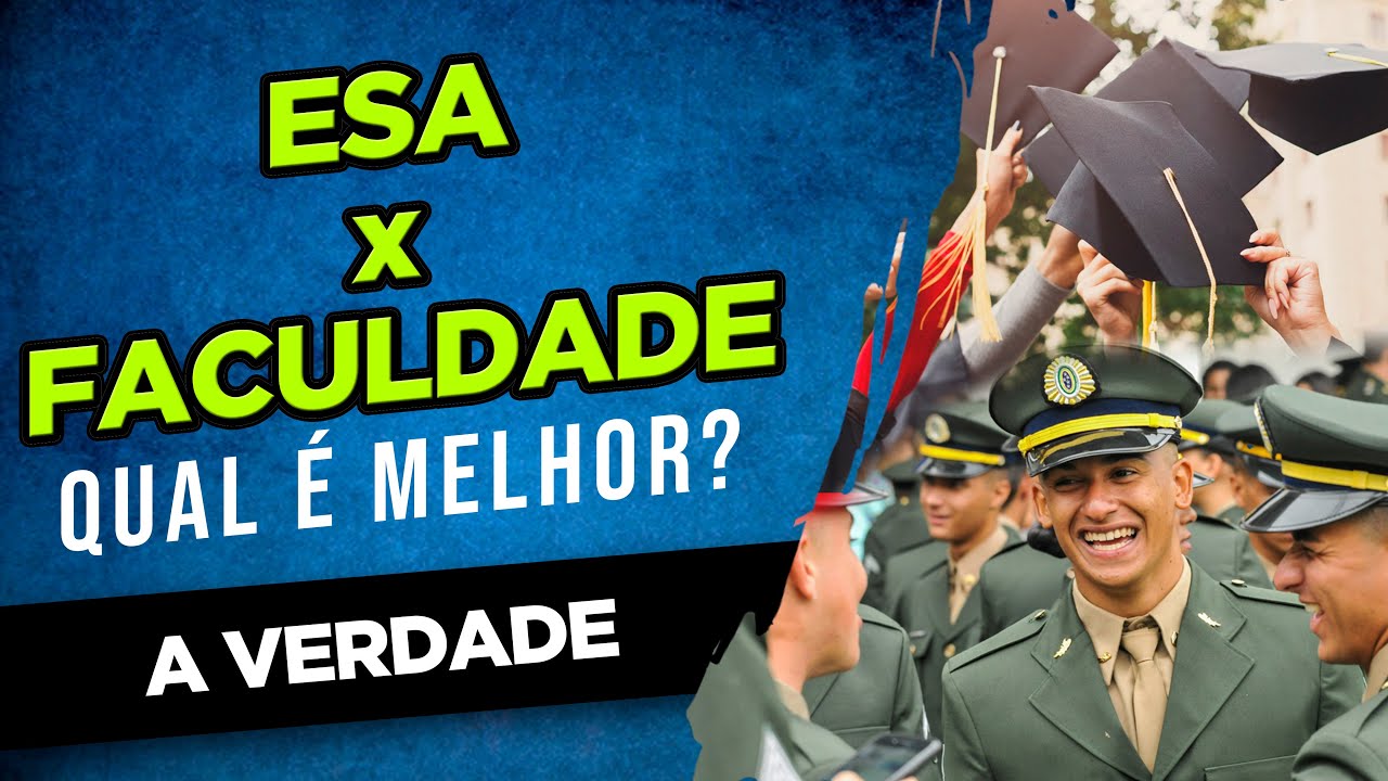 Melhor fazer faculdade do que fazer a ESA? A VERDADE | Papirando
