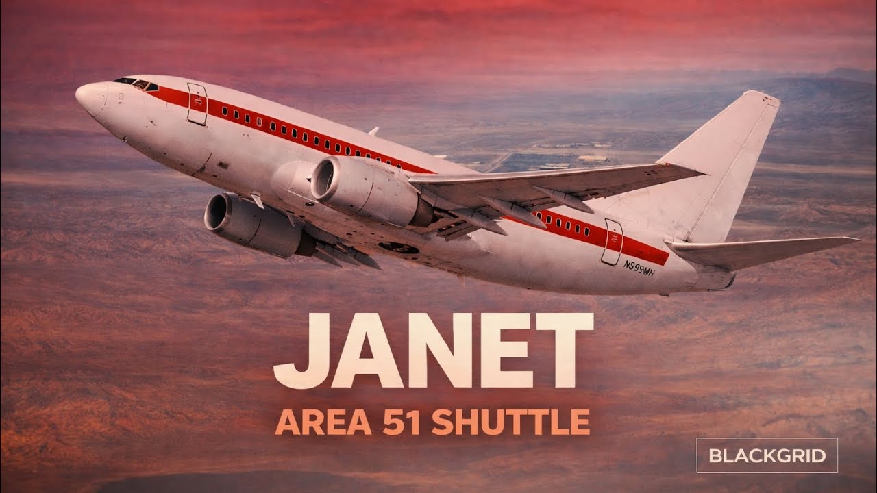 JANET - The Airline That Flies to Area 51 | BlackGrid