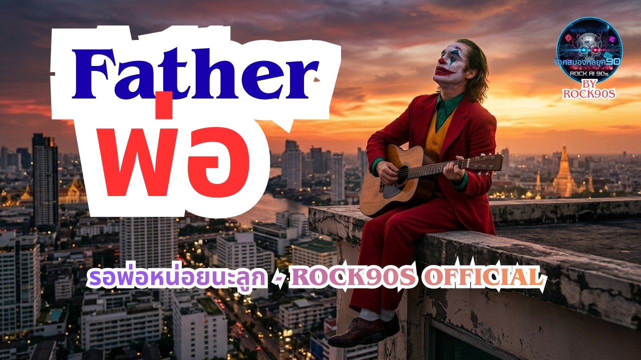 รอพ่อหน่อยนะลูก - Rock90s Official | (ร็อก 90s ตัวตึงวงเหล้า) [Official Audio]