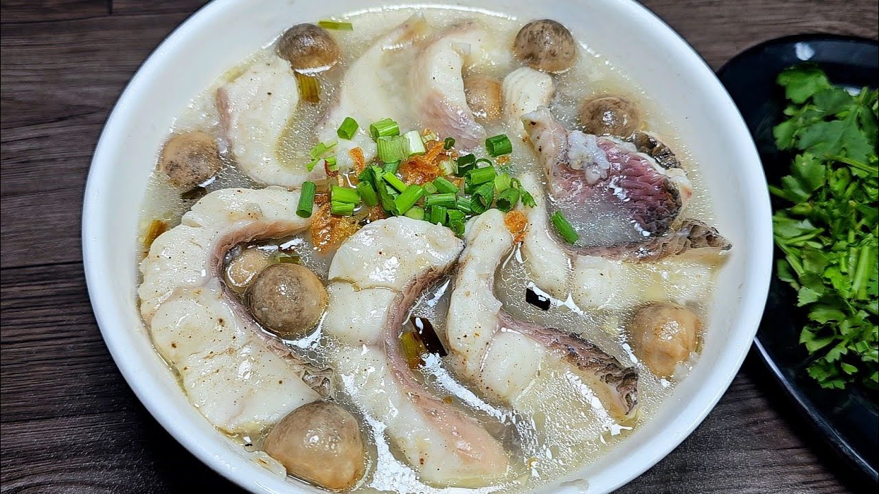 cách nấu CHÁO CÁ LÓC GẠO RANG NẤM RƠM thơm ngon và cách sơ chế cá không bị tanh - Tú Lê Miền Tây