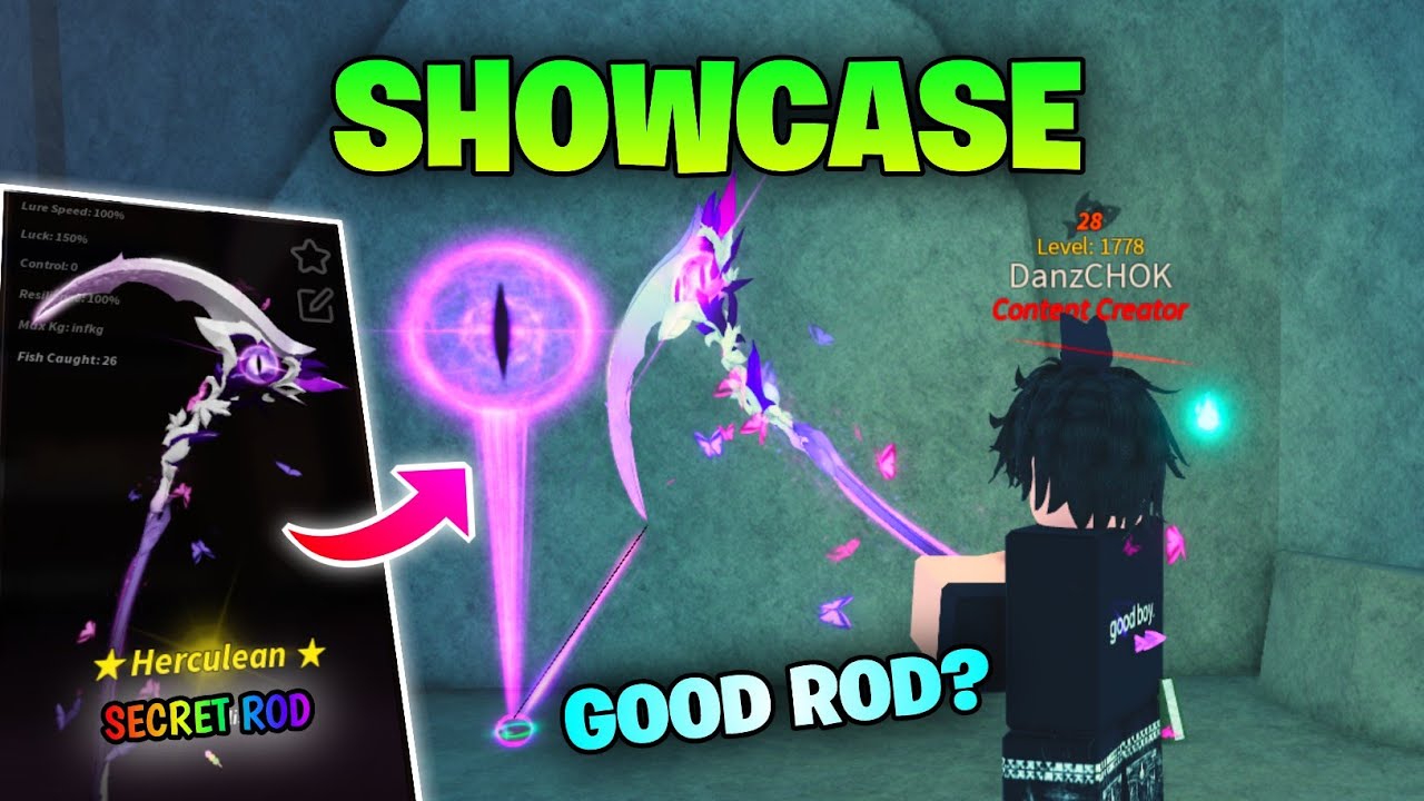 Most Beautiful Rods in Fisch? - Chrysalis Rod Showcase