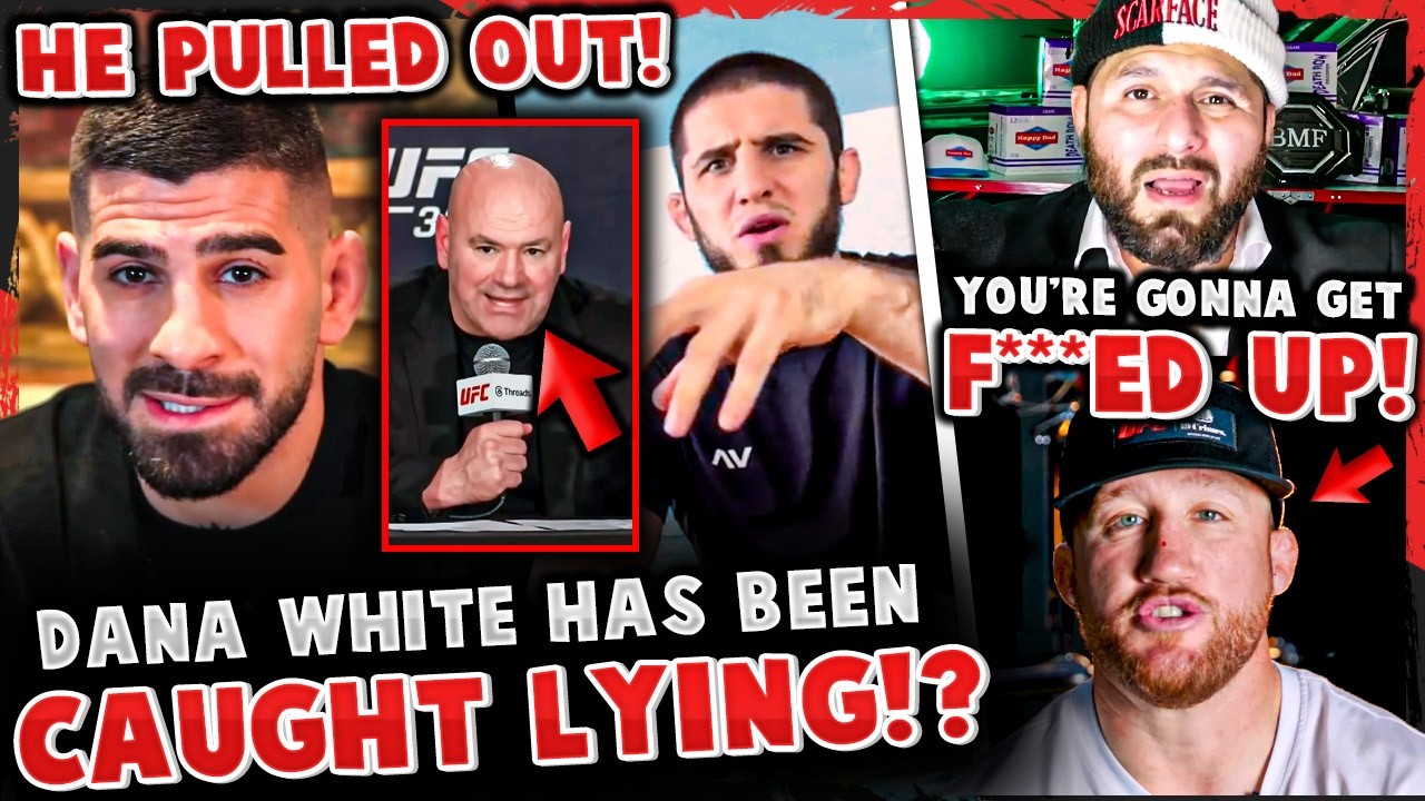Dana White CAUGHT LYING about Ilia Topuria!? + Ilia GOES OFF! Jorge Masvidal SLAMS Justin Gaethje!