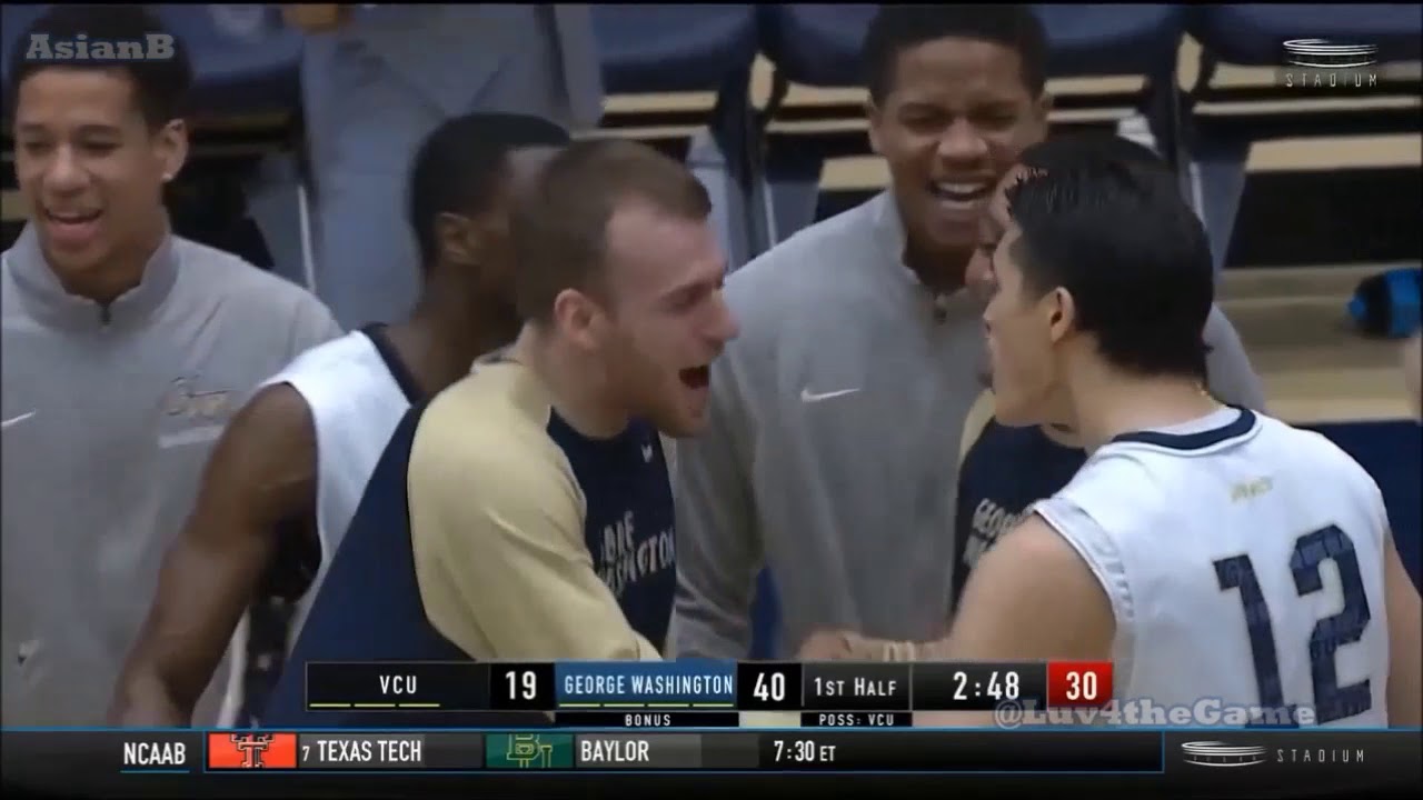 【バスケ】Yuta Watanabe 渡邊雄太 Full Highlights 23pts, 9 rbs| GW vs VCU | 2.17.2018 NBA Draft Prospect