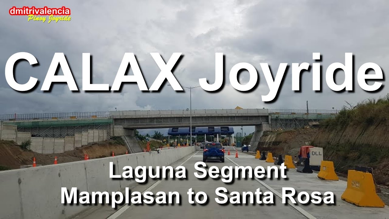 Pinoy Joyride - CALAX Joyride - Laguna Segment Partial opening