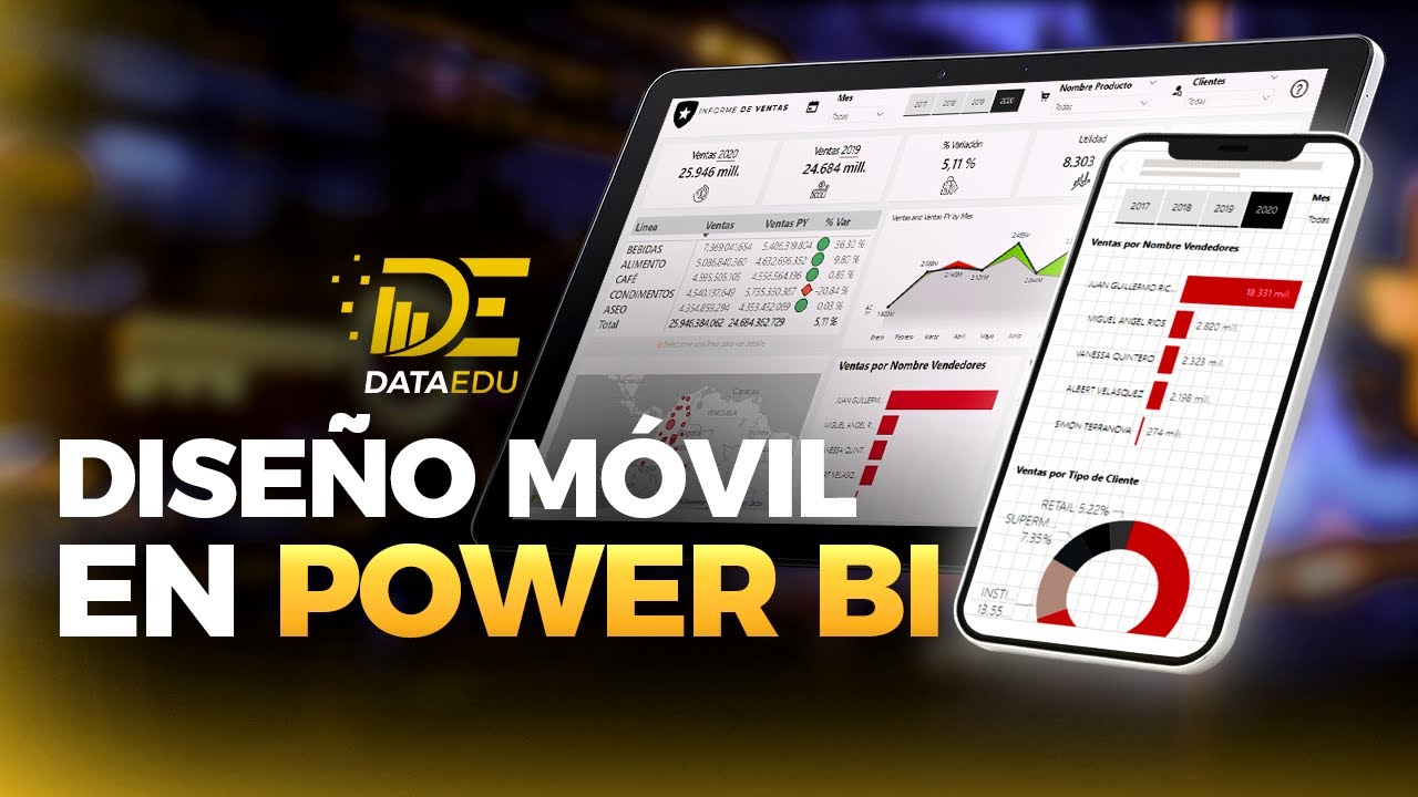 Cómo crear una VISTA MÓVIL para reportes en Power BI