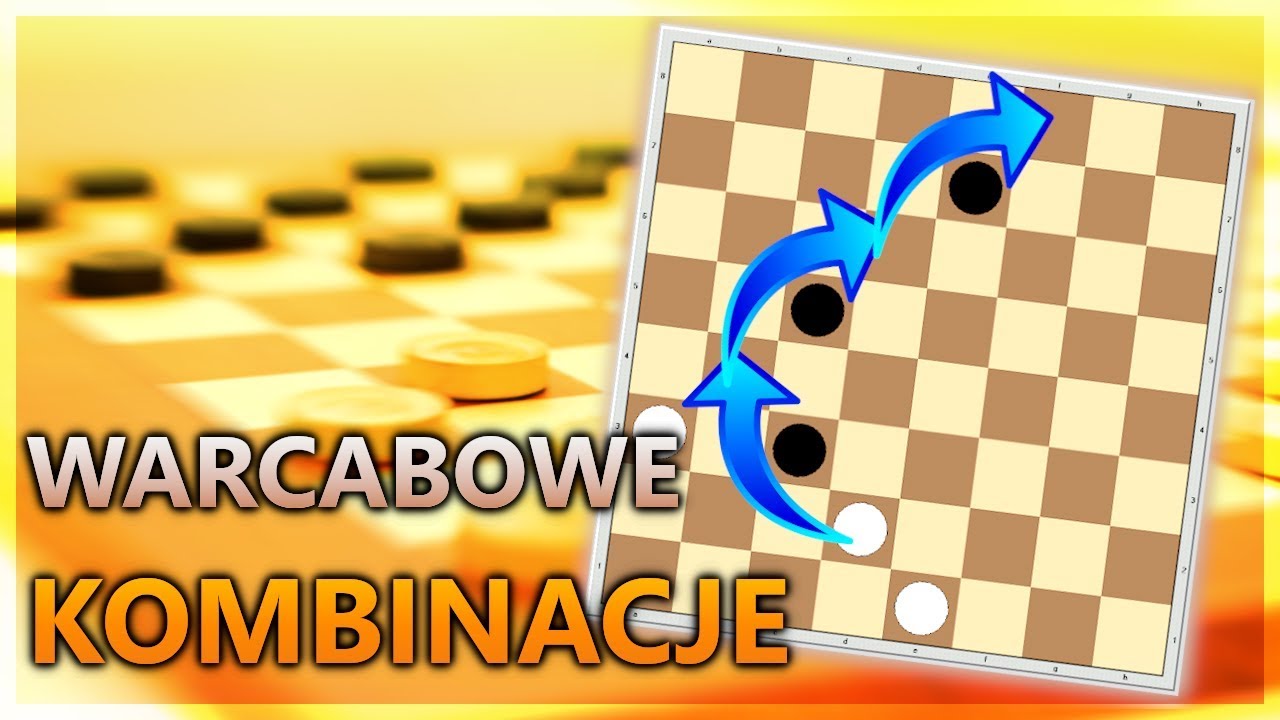 Jak szybko wygrać w warcaby? ⚪️⚫️ Warcabowe kombinacje cz.1! || Nauka gry odc.5