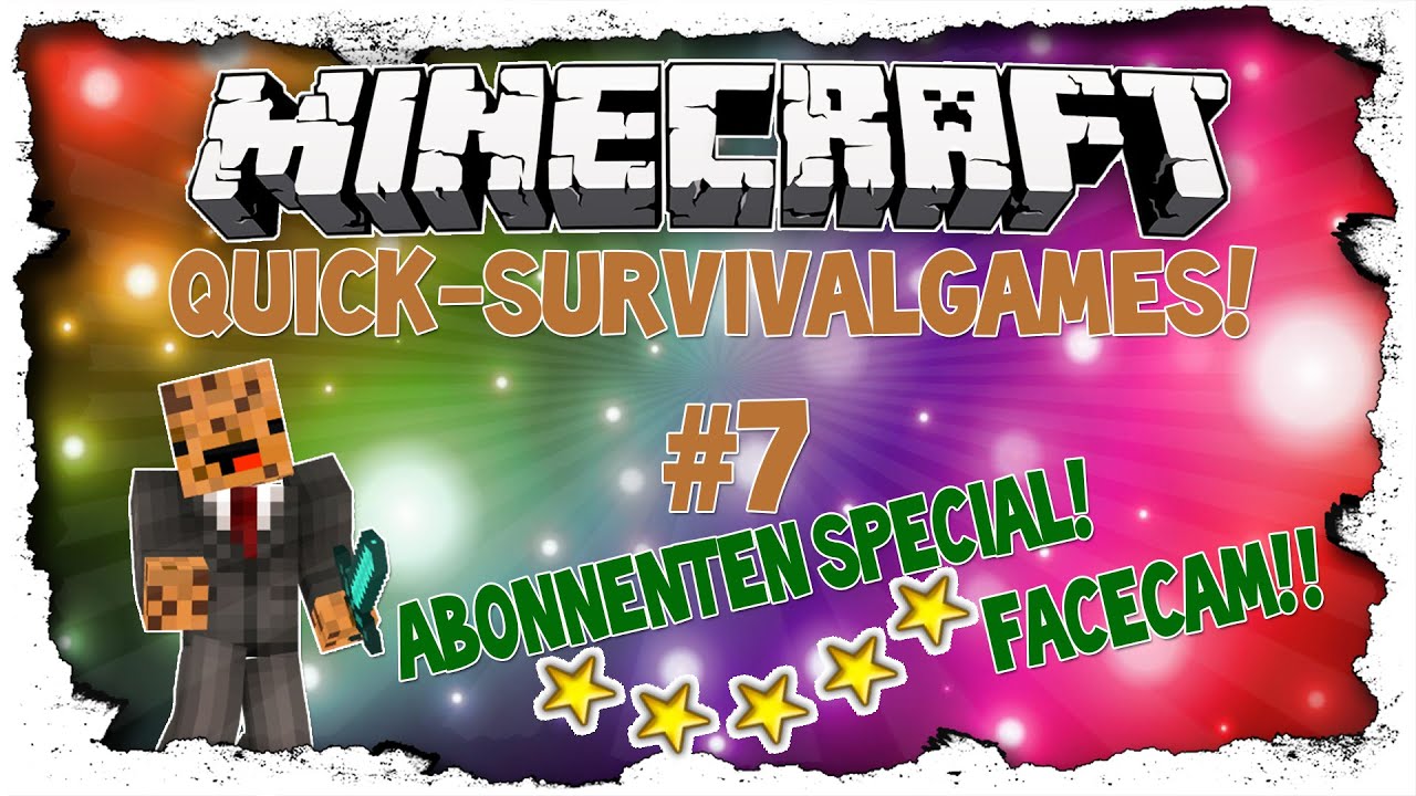 Abonnenten Special? *FACECAM!* Minecraft #8 - QSG | MrGutsle