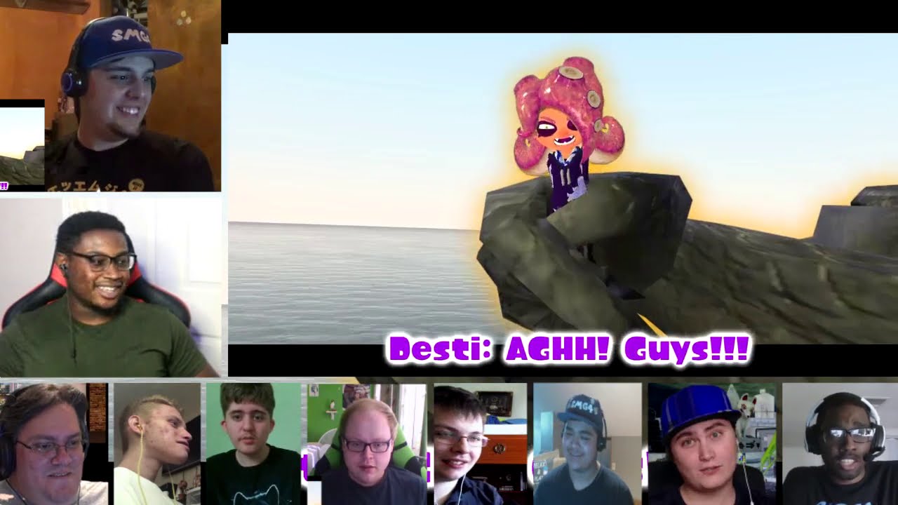 SMG4: The Inkling Disappearances [REACTION MASH-UP]#975