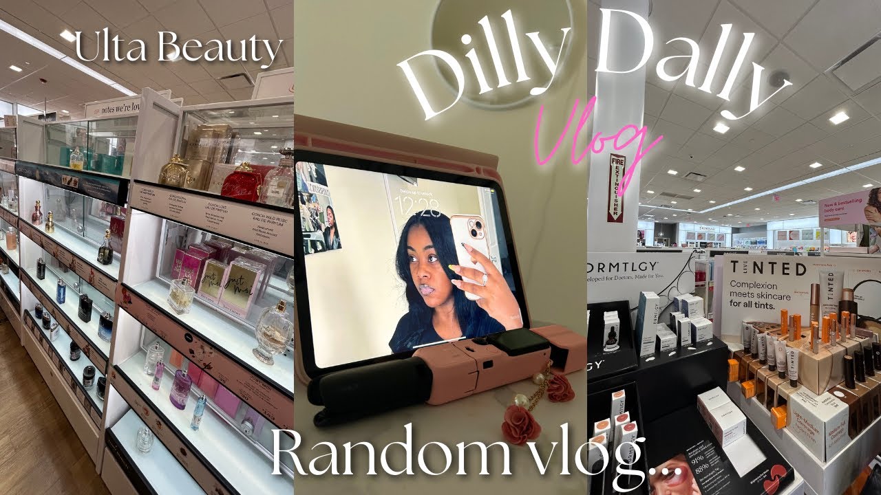 Dilly Dally Vlog | a random vlog of me at Ulta Beauty & Home Goods etc.. #dillydally #makeup #vlog