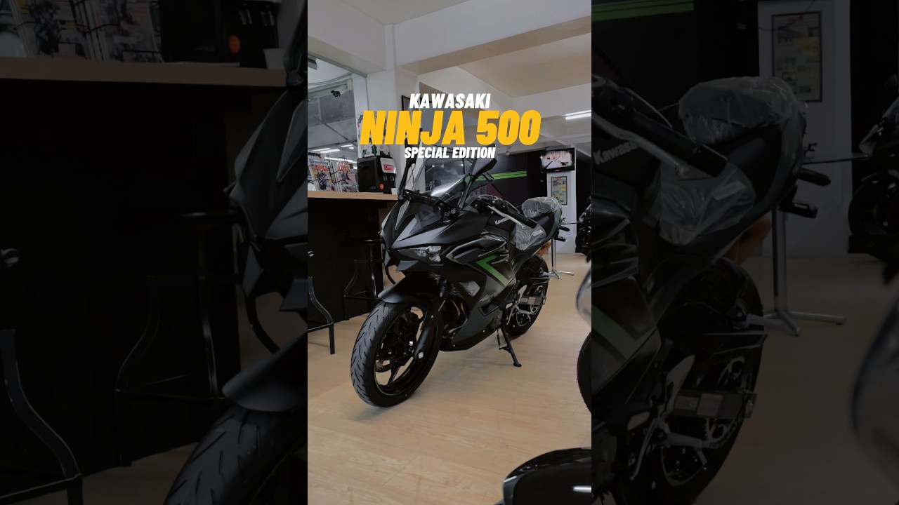 This is the all-new KAWASAKI NINJA 500 SE - Is this bike for you? #Kawasaki #KawasakiNinja #Ninja500