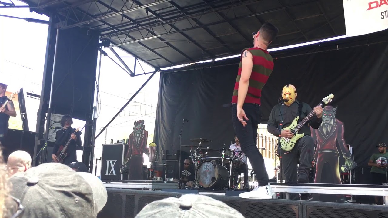 Ice Nine Kills - Enjoy your Slay Live Warped Tour Vegas 2018