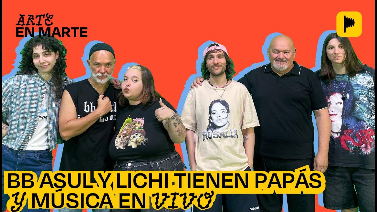 Los PAPÁS DE LICHI Y BB ASUL | Música con Mora y Delfi | Arte en Marte 11.12 | PICNIC