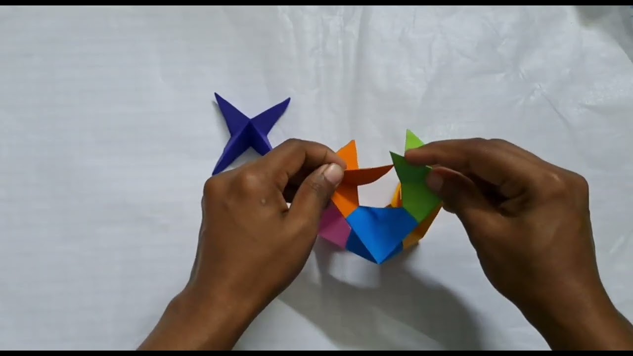 Paper spinner #papercraft #spinner