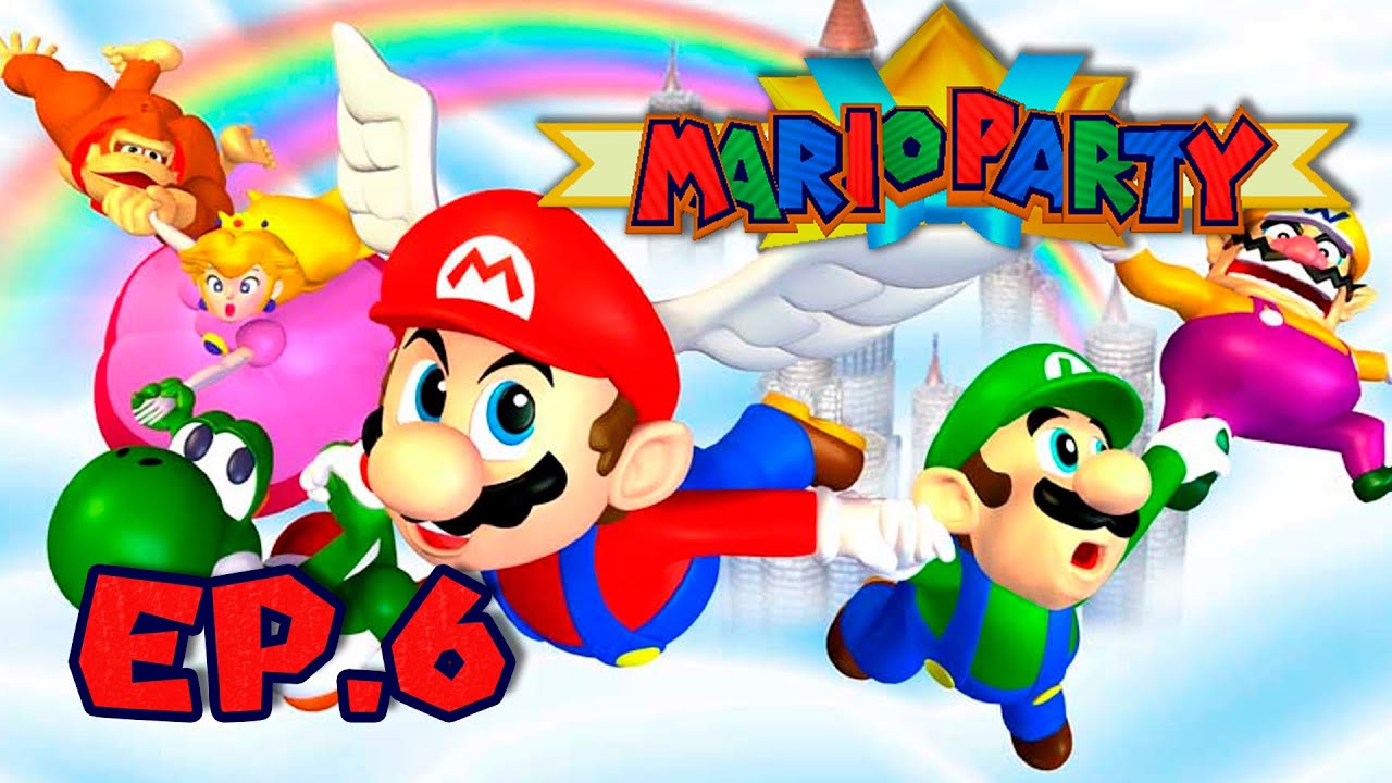 VOLANDO AL CIELO EN BUSCA DE LA SUPERESTRELLA | Mario Party | EN VIVO con @Tommy Rojas y @GaboMania