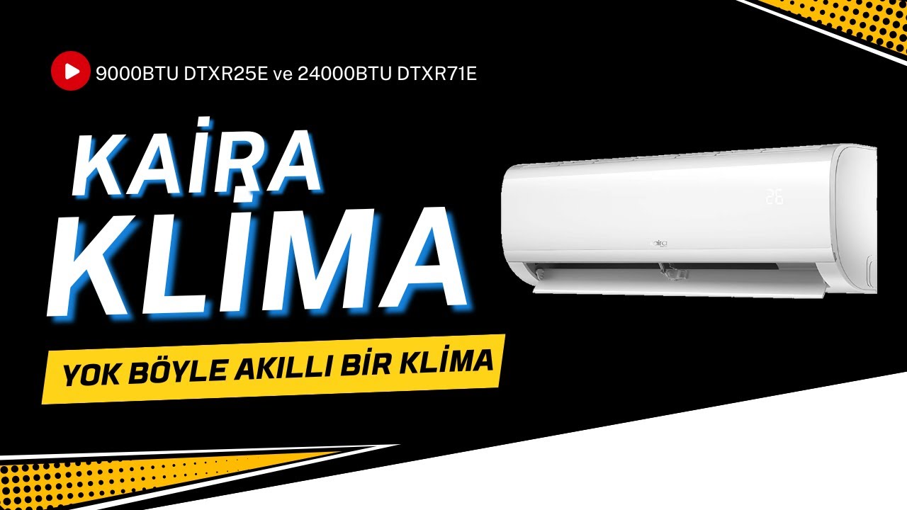 YOK BÖYLE BİR AKILLI KLİMA! | Kaira DTXR25E & DTXR71E Tüm Testler + Akıllı Ev Entegrasyonu
