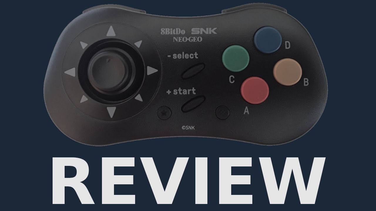 8Bitdo NeoGeo Wireless Controller Review [Deutsch|HD]