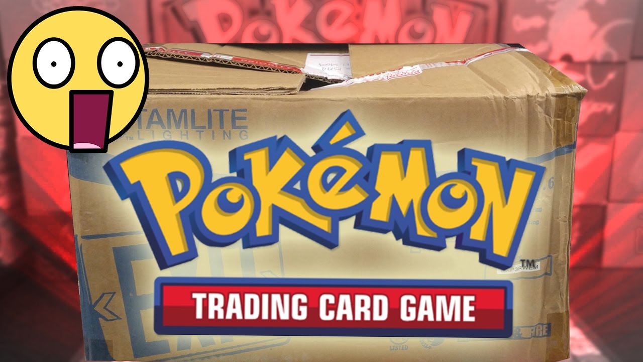 SOMEONE SENT US A HUGE BOX OF POKEMON CARDS!!!