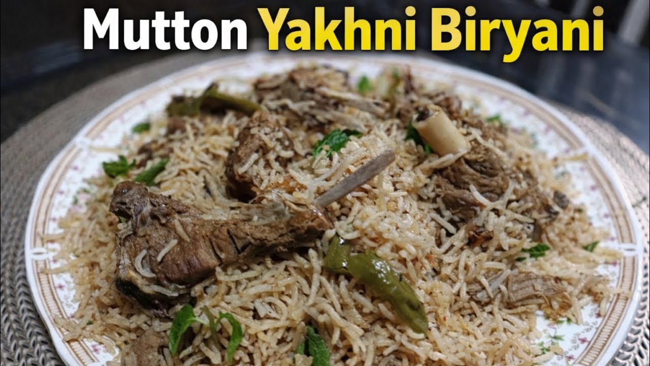 Mutton Yakhni Biryani | Step-by-Step Recipe | Recipe Inspired by @YourFoodLab | Mannu ki Rasoi 