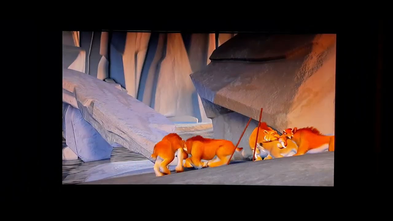 Ice Age (2002) Toothed Saber Tigers Attack Part 2 and Fall Back (20th Anniversary Special)