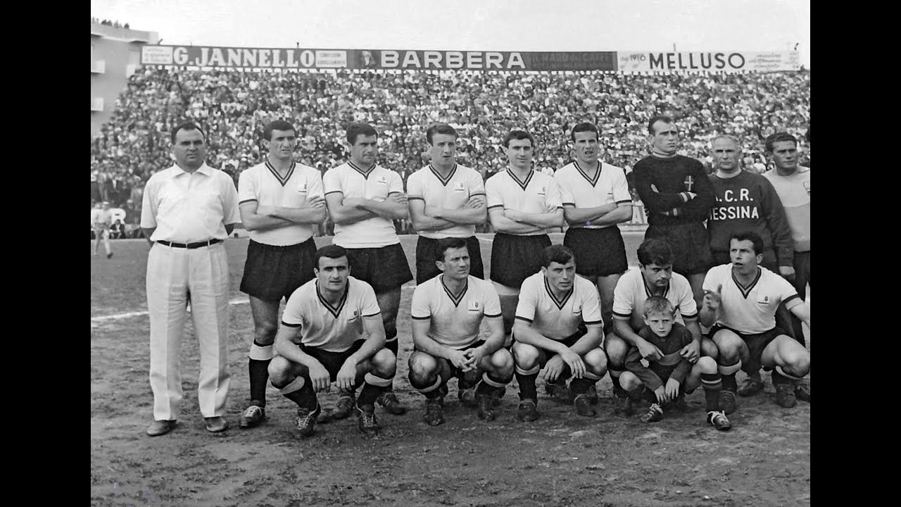 60 ANNI FA'   LA PRIMA VOLTA DEL MESSINA IN SERIE A