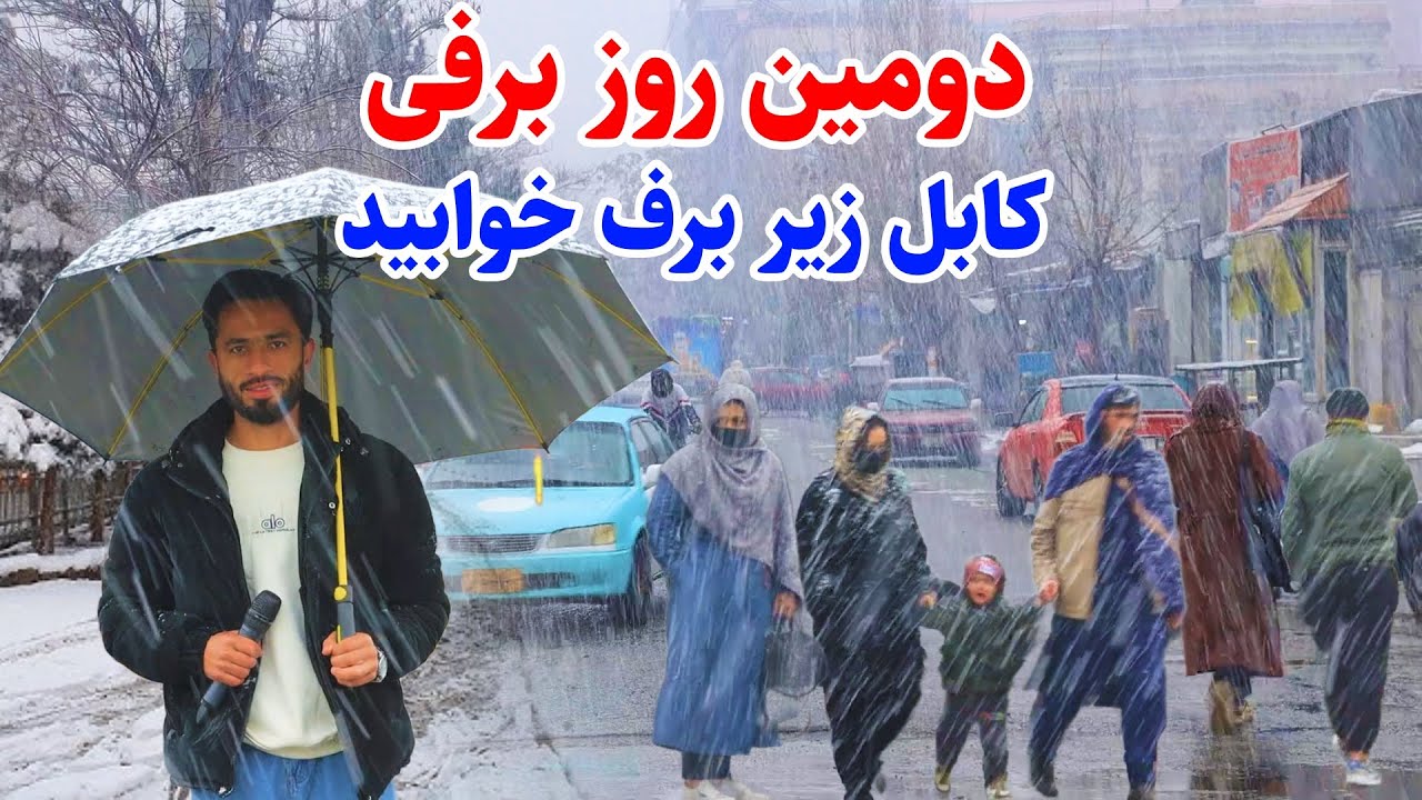 Second day of Kabul Snow, گزارش ویژه توحید از دومین روز بارش سنگین برف در کابل