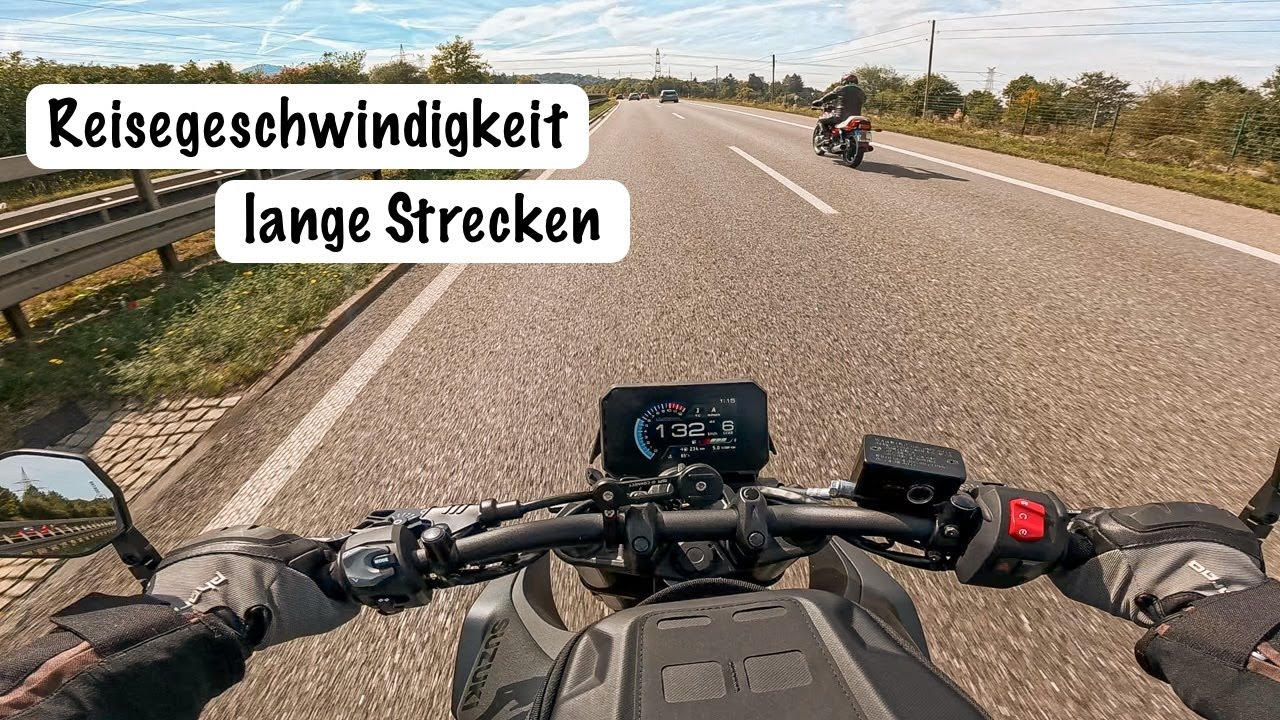 Zu viel Wind? Ideale Reisegeschwindigkeit auf der Suzuki GSX-8S?!