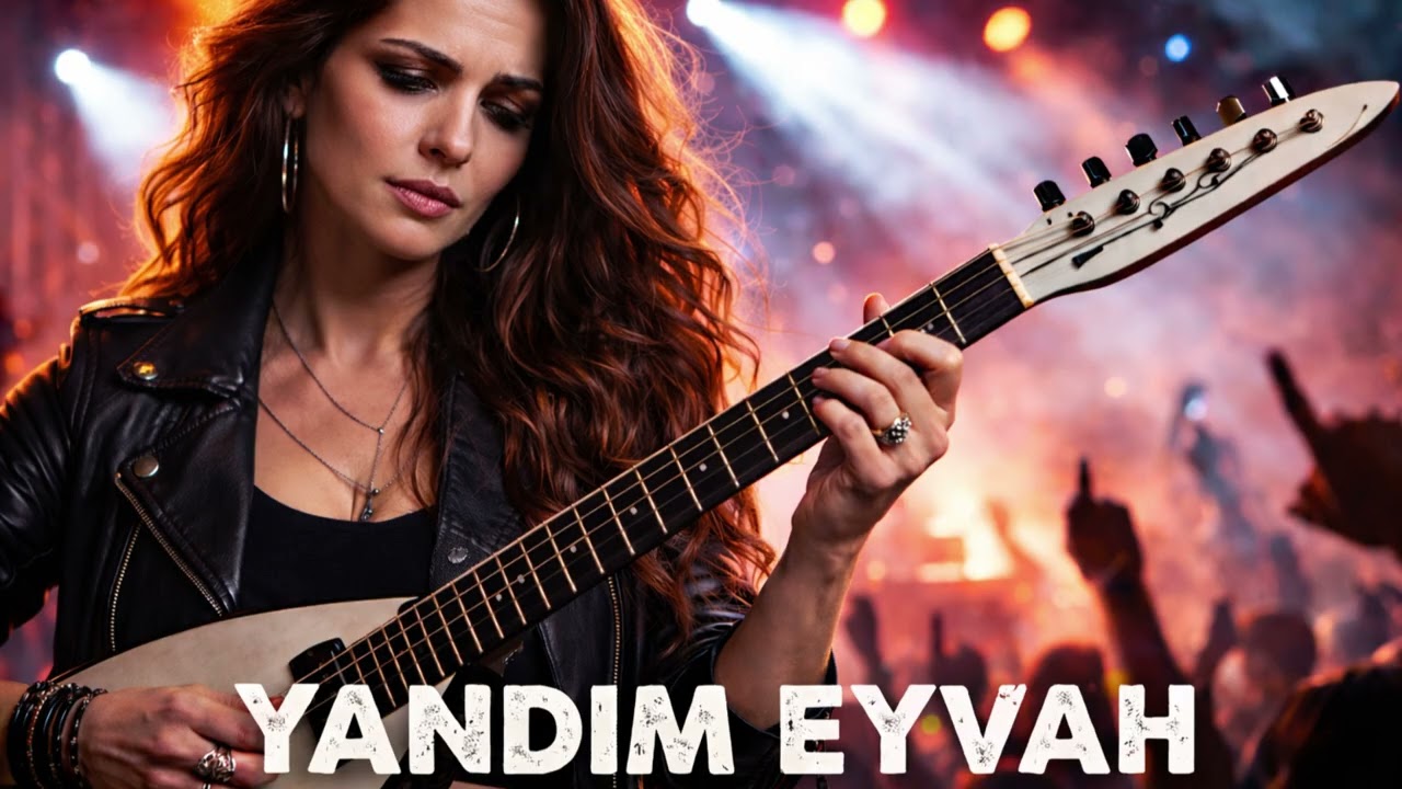 YANDIM EYVAH – Elektro Bağlama İle Anadolu Rock Türküsü Konser Kaydı