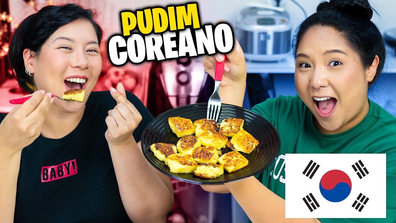 TESTANDO RECEITAS DO TIK TOK! Pudim Coreano | Blog das irmãs