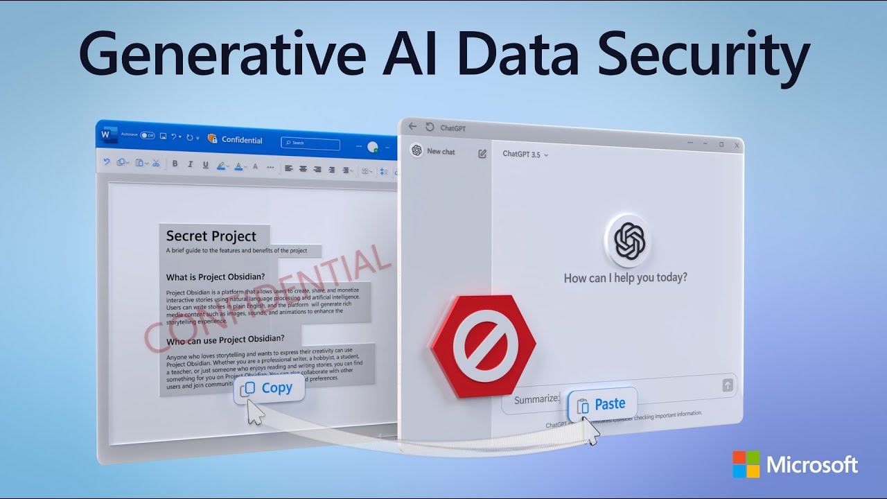 Protect data used in prompts with Copilot, ChatGPT, Gemini, and more | Microsoft Purview