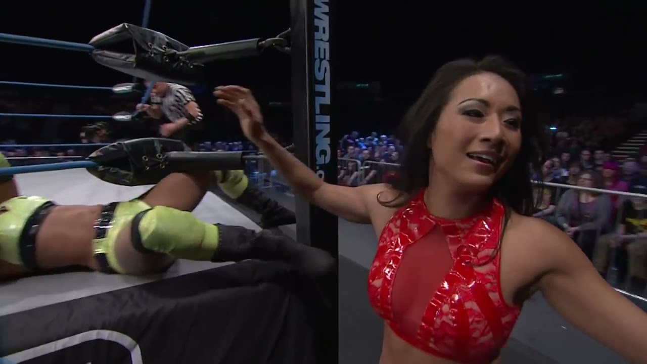 TNA Xplosion Match  Gail Kim vs  Shanna
