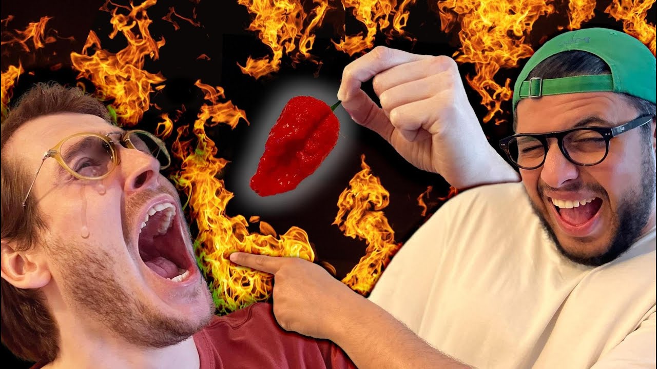 Il essaye le piment le plus fort du monde 🌶️ Carolina Reaper