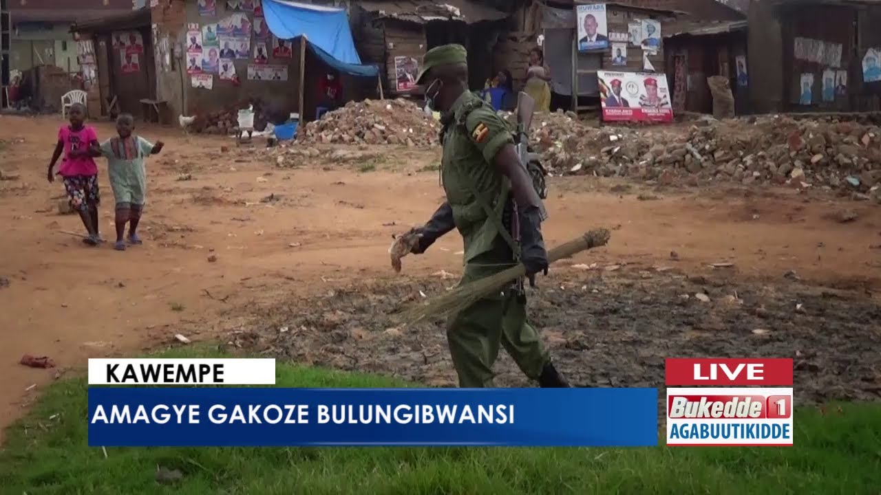 Agabuutikidde: Amagye gakoze Bulungibwansi.