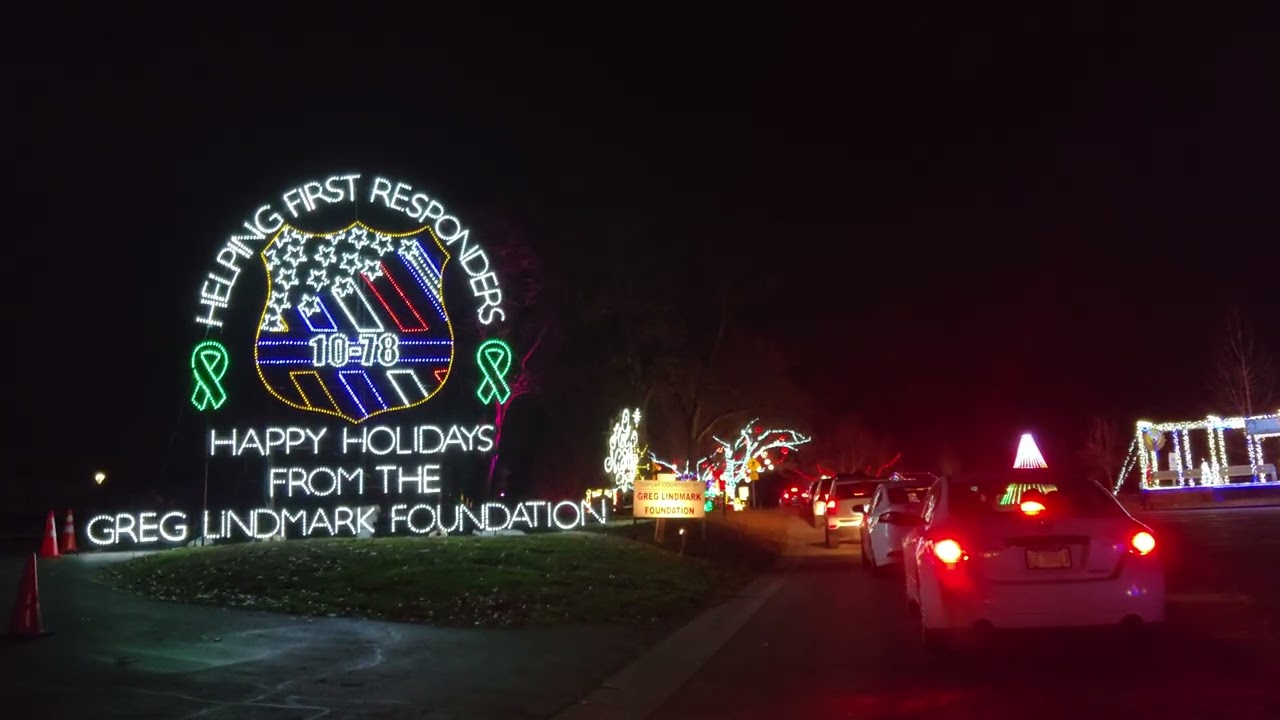 Огни парка Синниссипи в Рокфорде в 2025 году