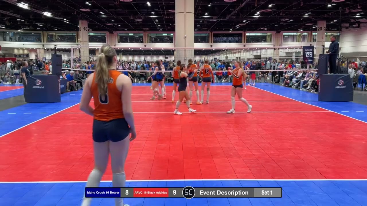 Crush vs ARVC 16 Black Adidas - Sunshine Classic