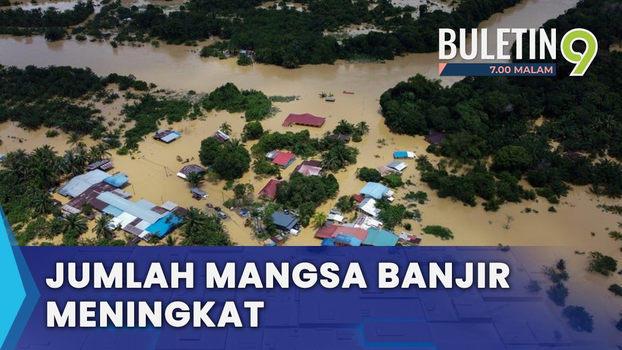 Mangsa Banjir Di Sabah Melebihi 6,000 Orang (B9)