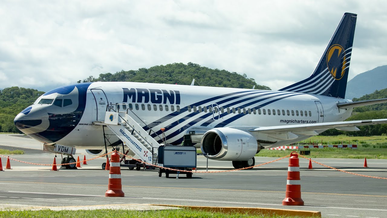 2024 | Magnicharter Mexico City (MEX) to Bahias De Huatulco International Airport | Boeing 737 300
