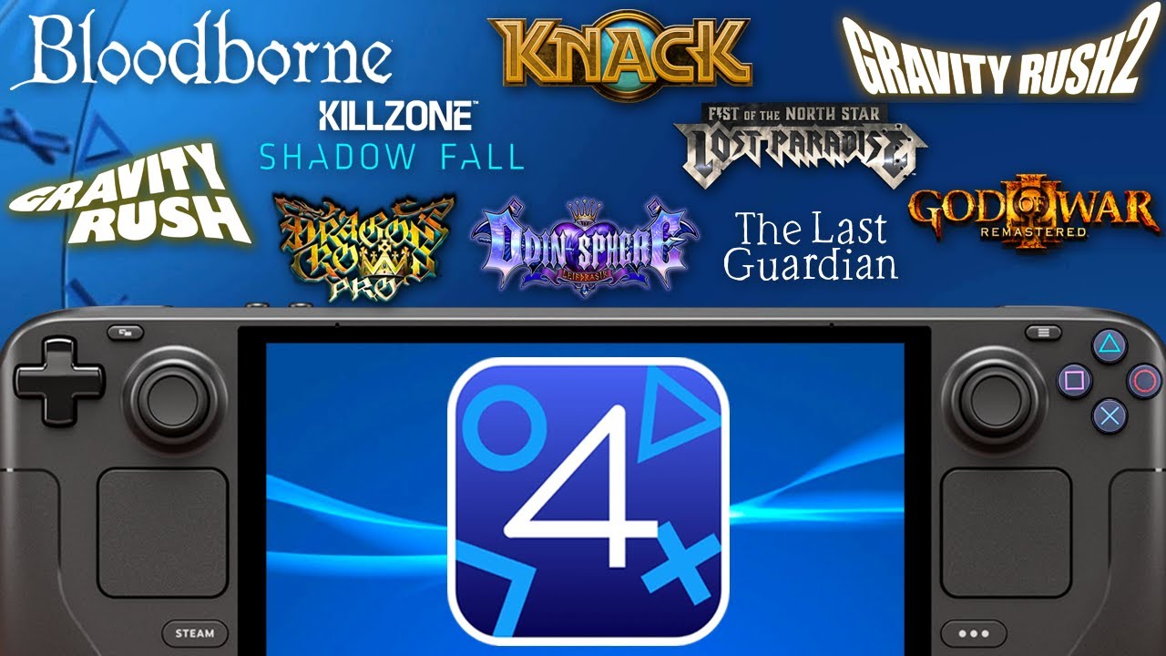 PlayStation 4 Emulation Steam Deck Performance Showcase: ShadPS4 Emulator