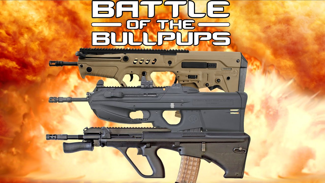 BATTLE OF THE BULLPUPS: Steyr AUG vs. FN 2000 vs. IWI TAVOR