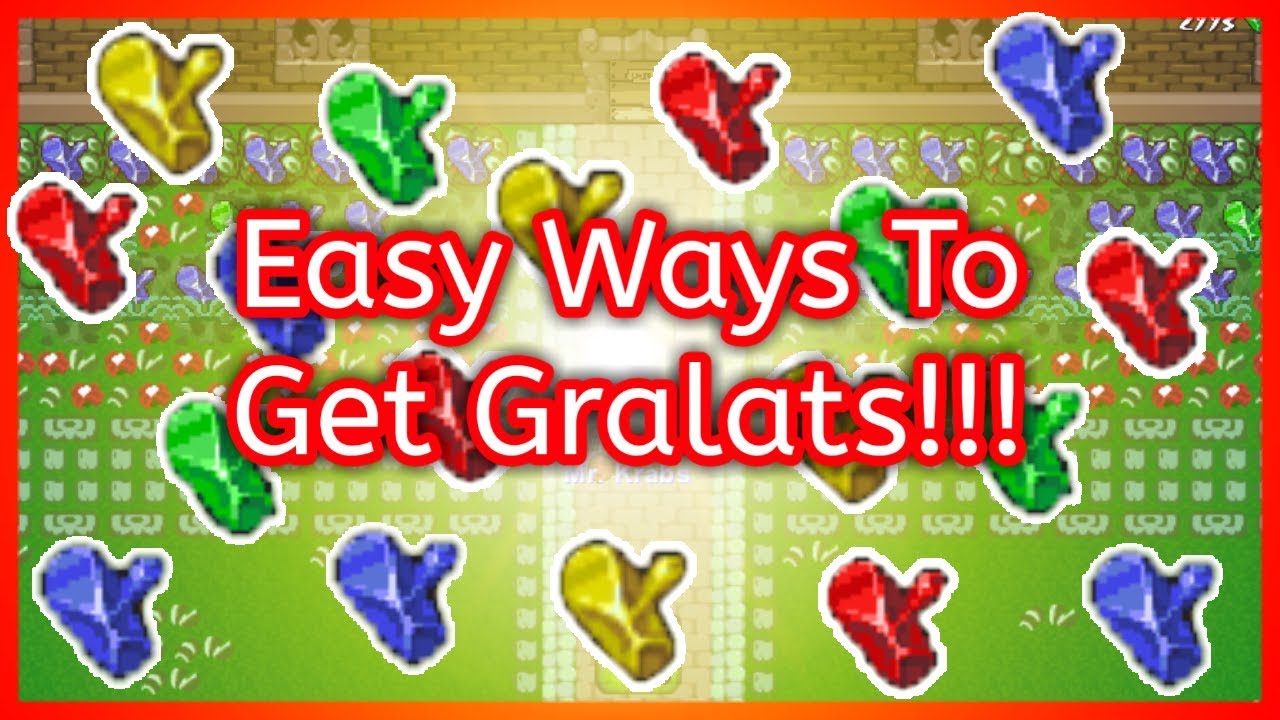 Easy Ways To Get Gralats!!! / GraalOnline Classic Gameplay
