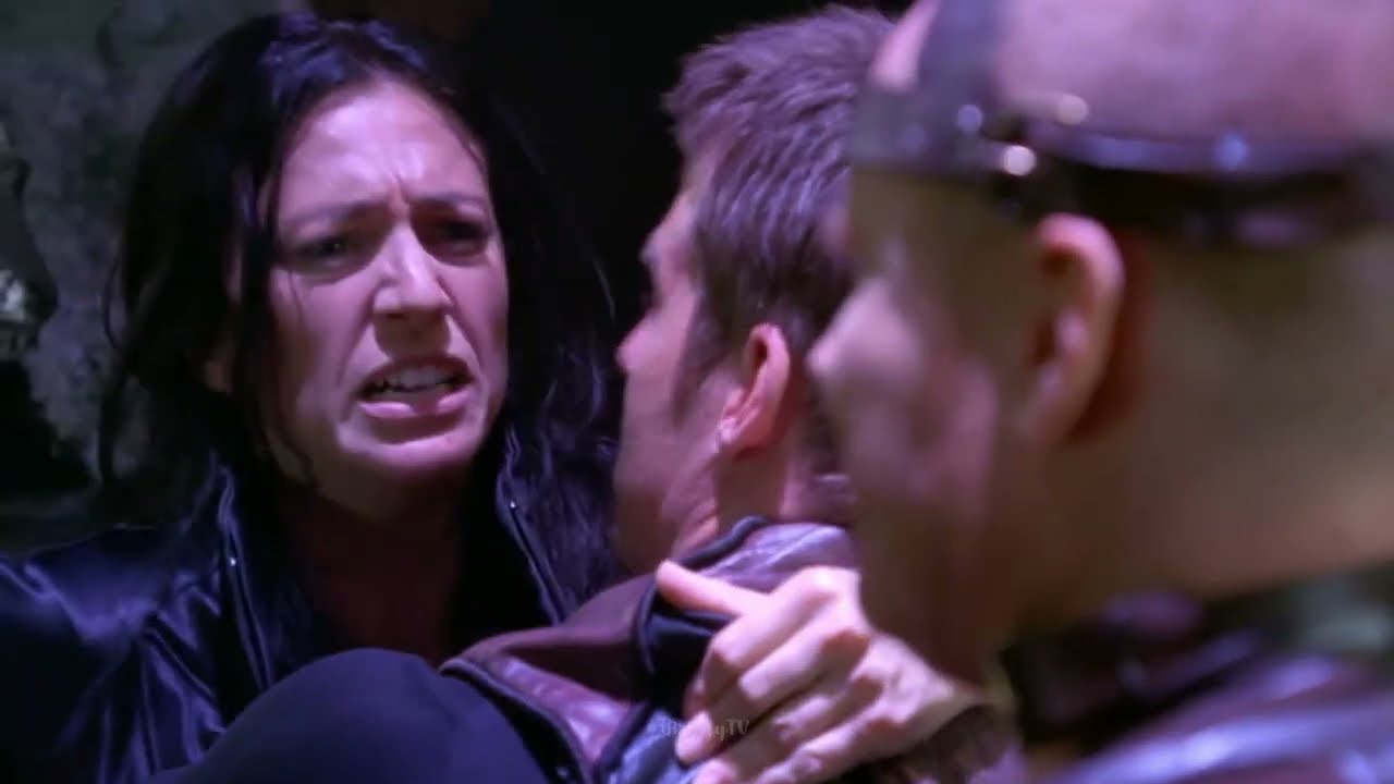 Farscape: The Peacekeeper Wars PART 2 (2004): Aeryn and John get married as she gives birth