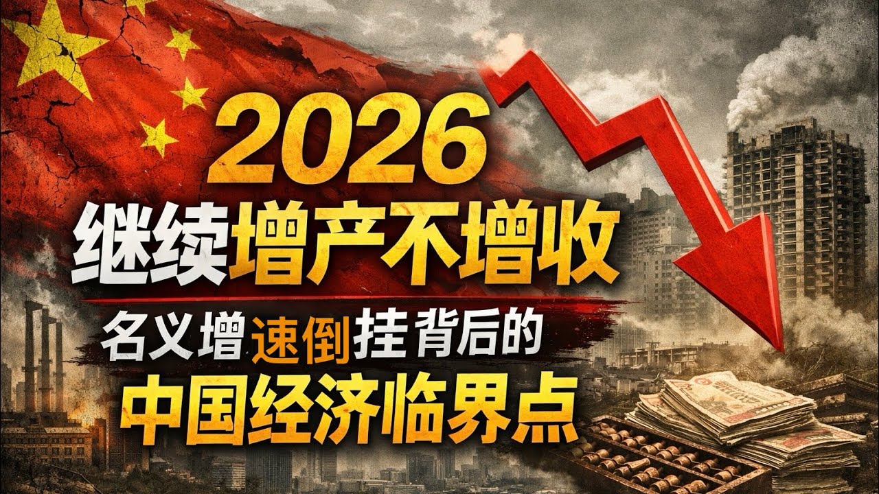 中国经济正在进入“通缩衰竭”：增产不增收：名义增速倒挂背后的中国经济临界点