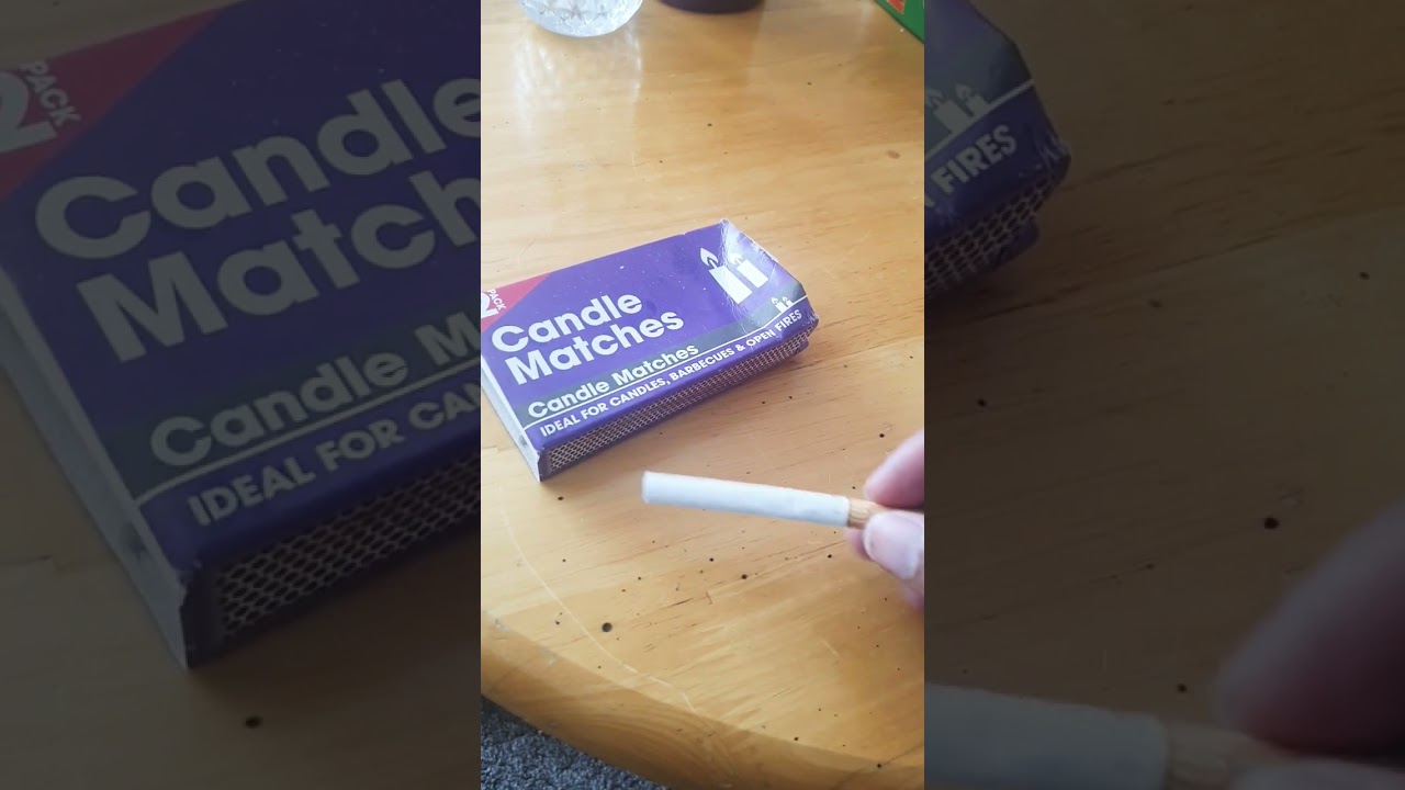 how to light cigarette without matches.... 