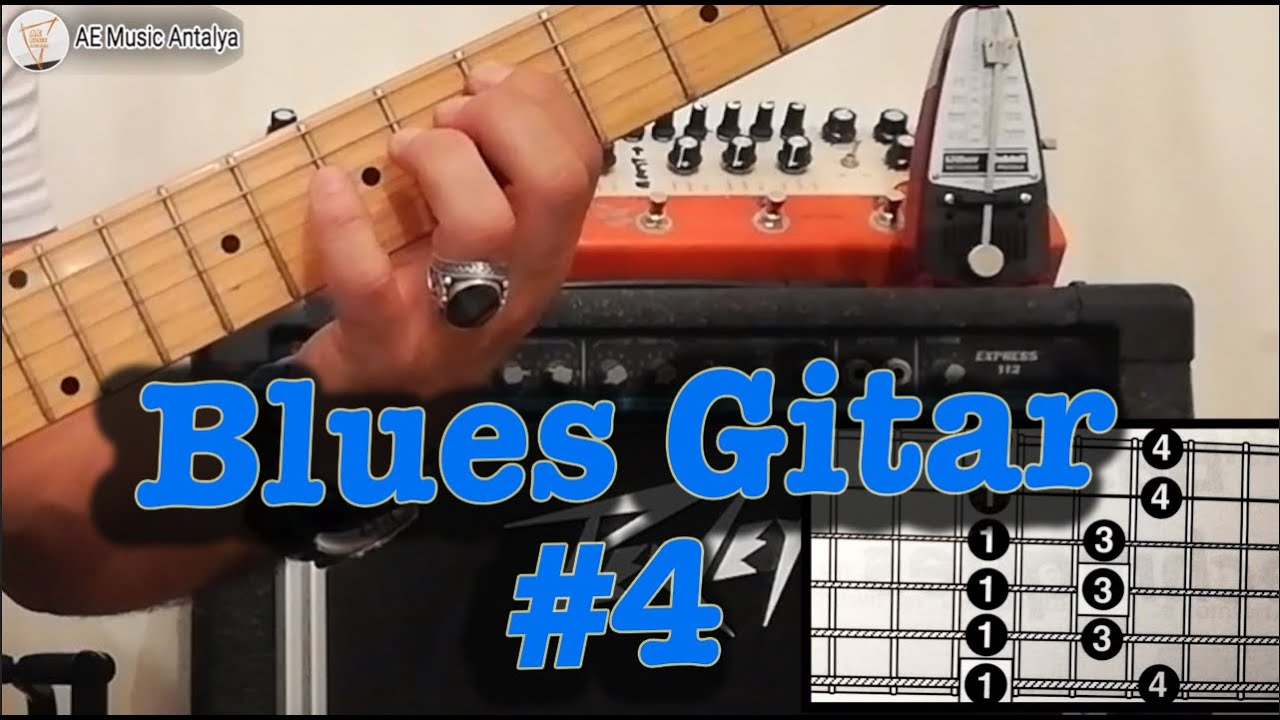 Blues Gitar Dersi #4 | Slide Nasıl yapılır? | Slide türleri