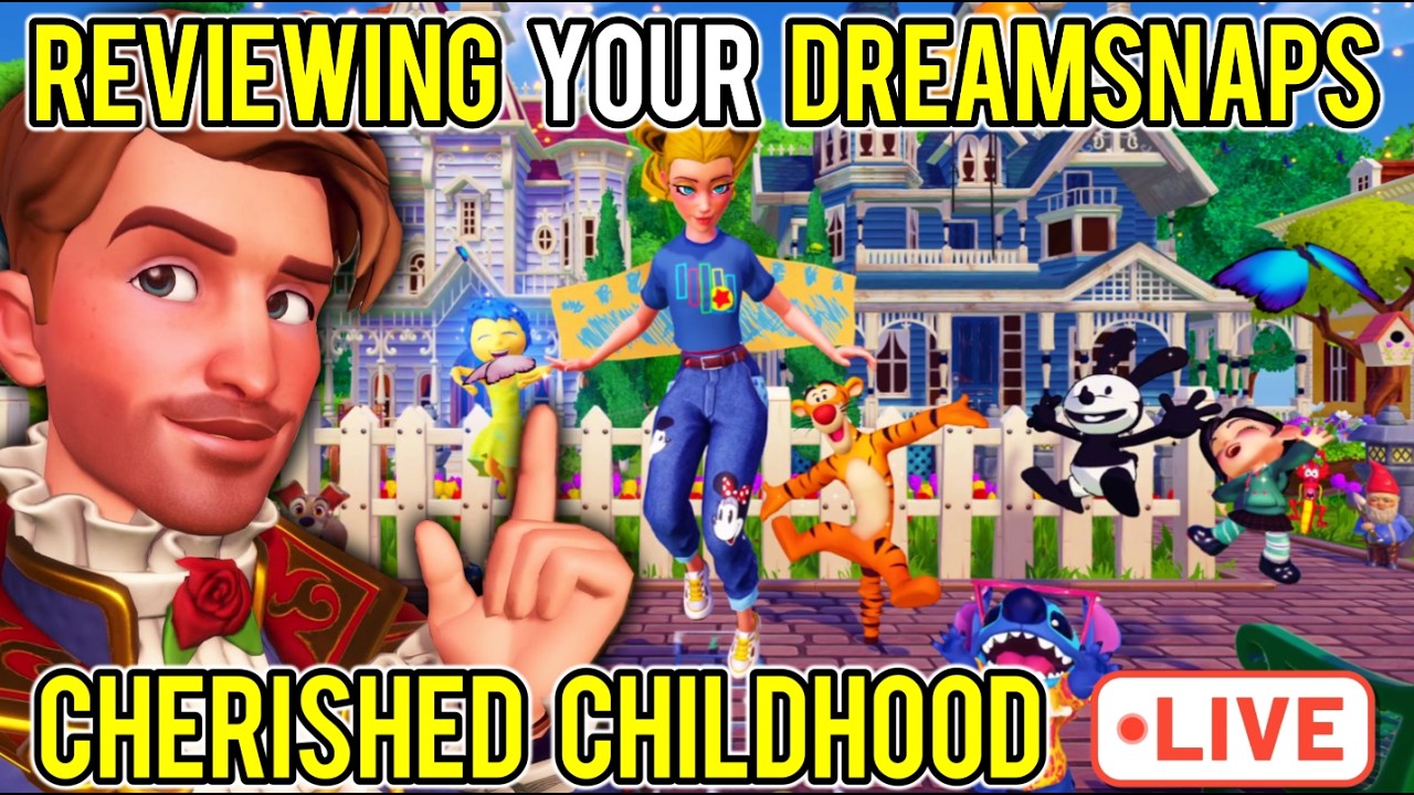 Reviewing YOUR Dreamsnaps! | Cherished Childhood | Disney Dreamlight Valley