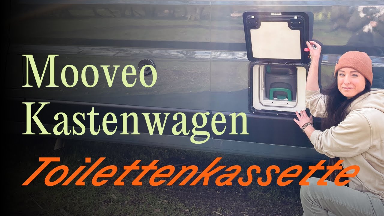 Mooveo Kastenwagen: Toilettenkassette | Vanever 2025