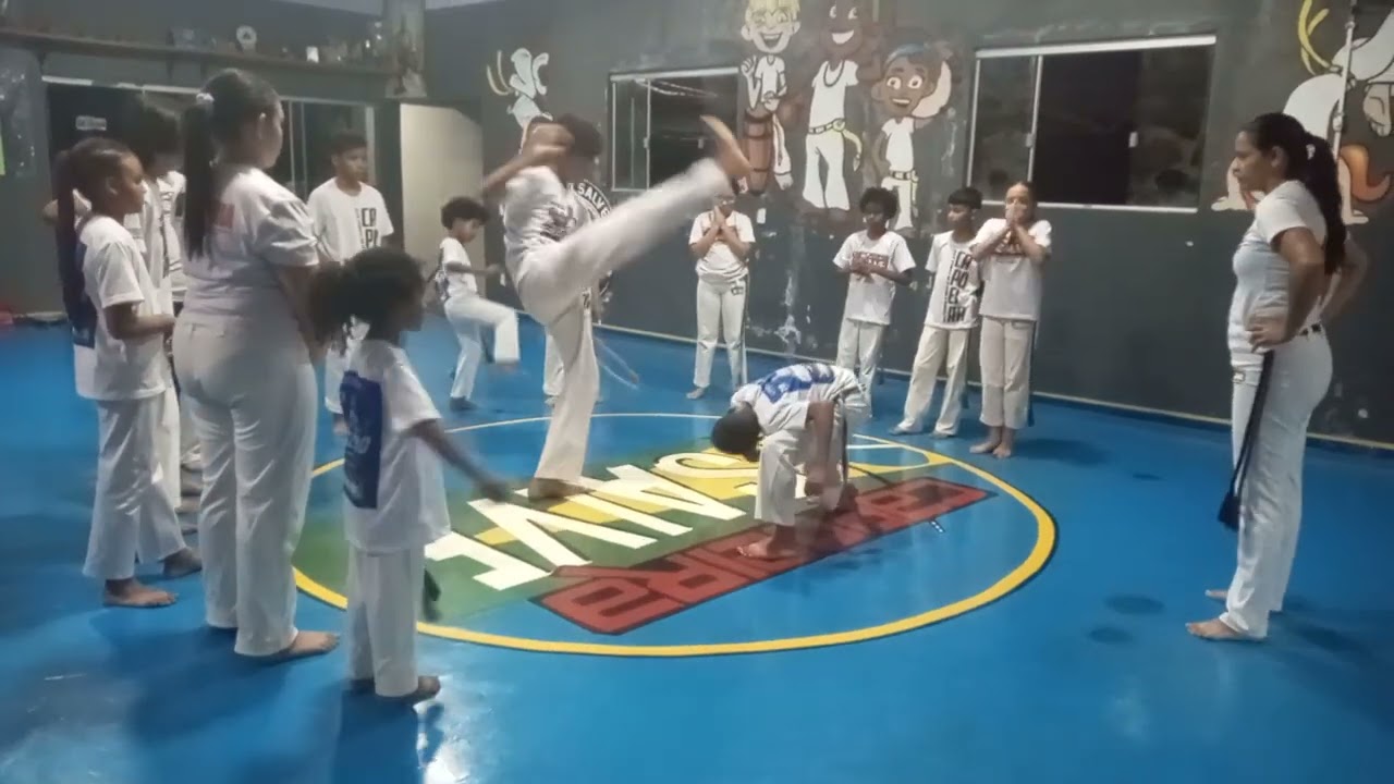 Vlog  roda de Capoeira Salve🤚🤚🤚