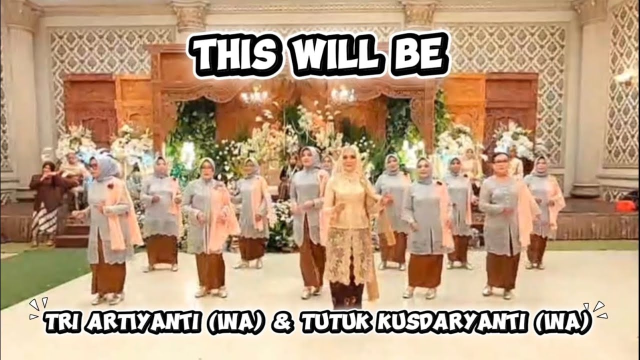 This Will Be Line Dance || Tri Artiyanti (INA) & Tutuk Kusdaryanti (INA) || High Beginner