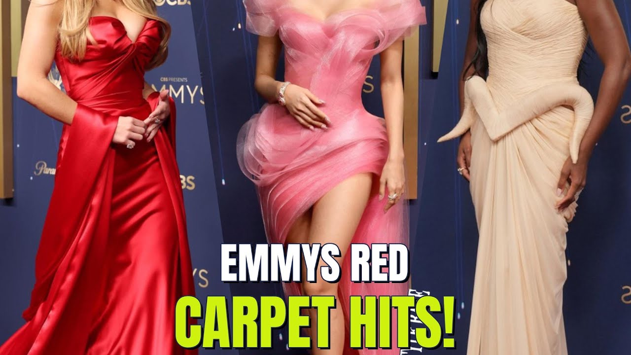 Emmys Fashion & Best Dressed Stars! Red Carpet Style Secrets Revealed!