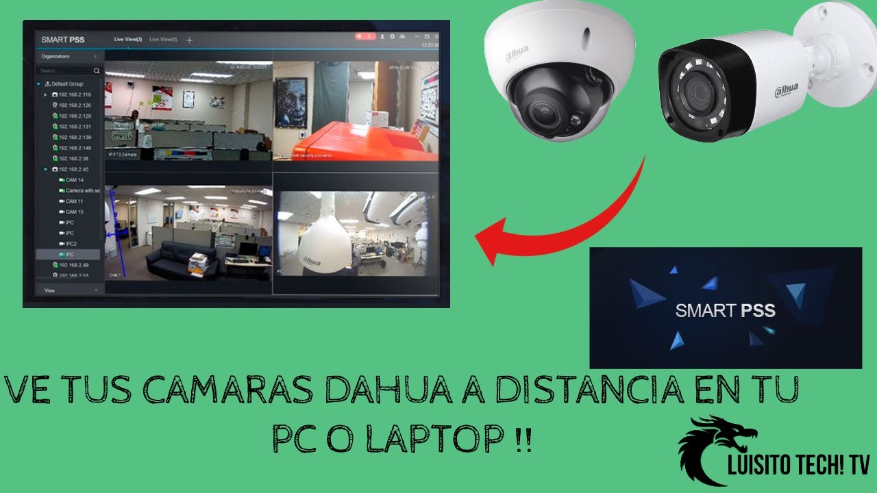 COMO VER MIS CAMARAS DE SEGURIDAD DAHUA EN MI PC/LAPTOP
