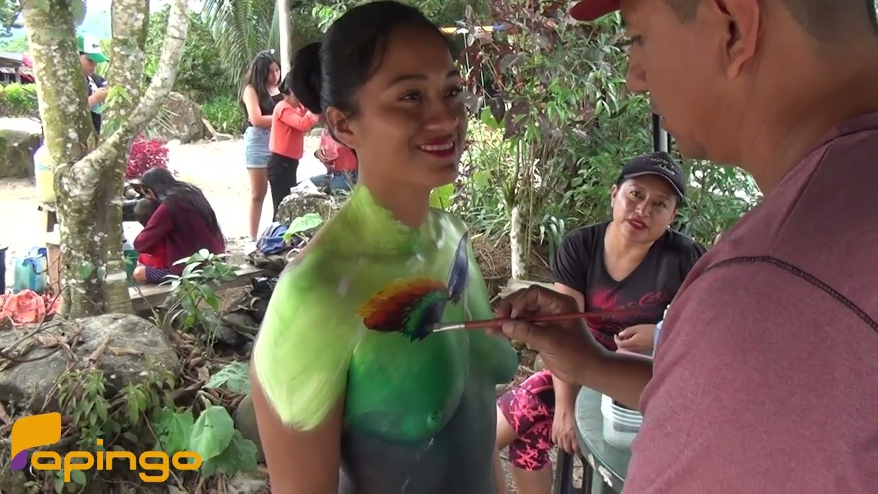 LOS MEJORES PINTORES DE CUERPOS PINTADOS REUNIDOS EN PAZ YAKU